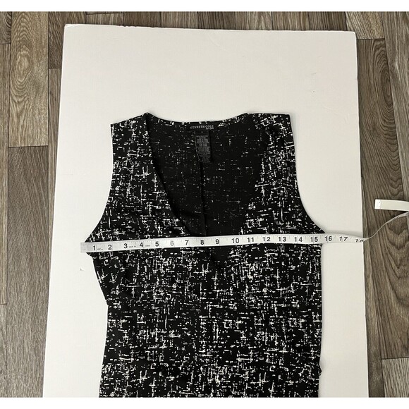 Kenneth Cole New York Women’s Wrap Dress Size S Sleeveless Surplice Neck - Picture 6 of 8